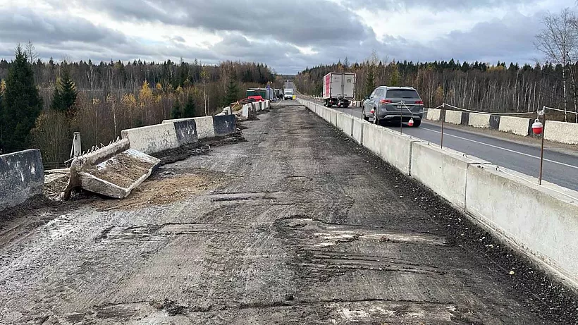 В&nbsp;подмосковном Солнечногорске начали ремонт путепровода на&nbsp;Обуховском шоссе