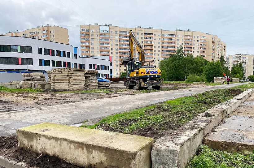 В&nbsp;Петербурге на&nbsp;проспекте Энтузиастов началось строительство поликлиники