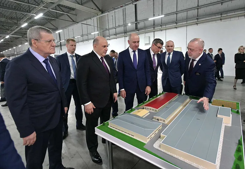 Михаил Мишустин ознакомился с&nbsp;итогами благоустройства на&nbsp;Кавказе