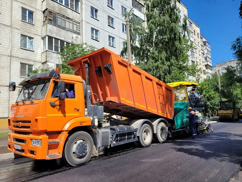 В&nbsp;Барнауле завершаются работы на&nbsp;дорожных участках