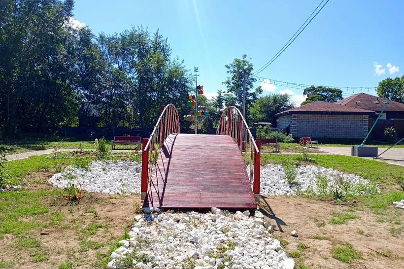 В&nbsp;селе Птичник Еврейской АО благоустроили сквер