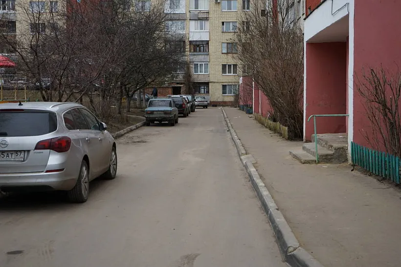В&nbsp;Орле начался ремонт дворов