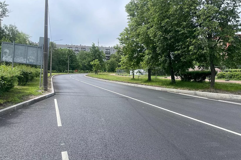 В&nbsp;Санкт-Петербурге завершили ремонт двух магистралей