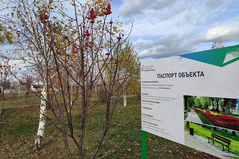 В&nbsp;Тамбовской области по&nbsp;нацпроекту благоустроены в&nbsp;срок все&nbsp;дворы