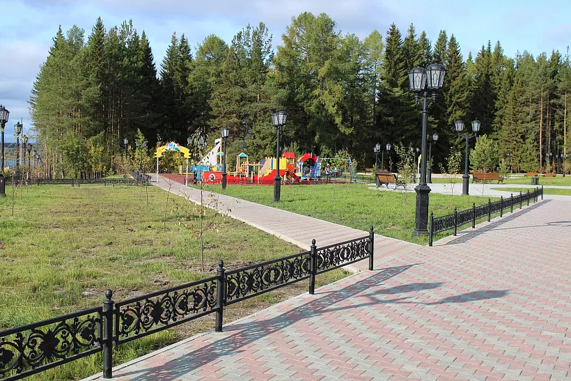 В&nbsp;городе Карпинске Свердловской области благоустроили парк Угольщиков