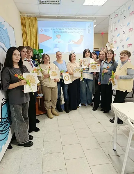 В&nbsp;селе Бердюжье Тюменской области женский клуб провел урок по&nbsp;арт-терапии