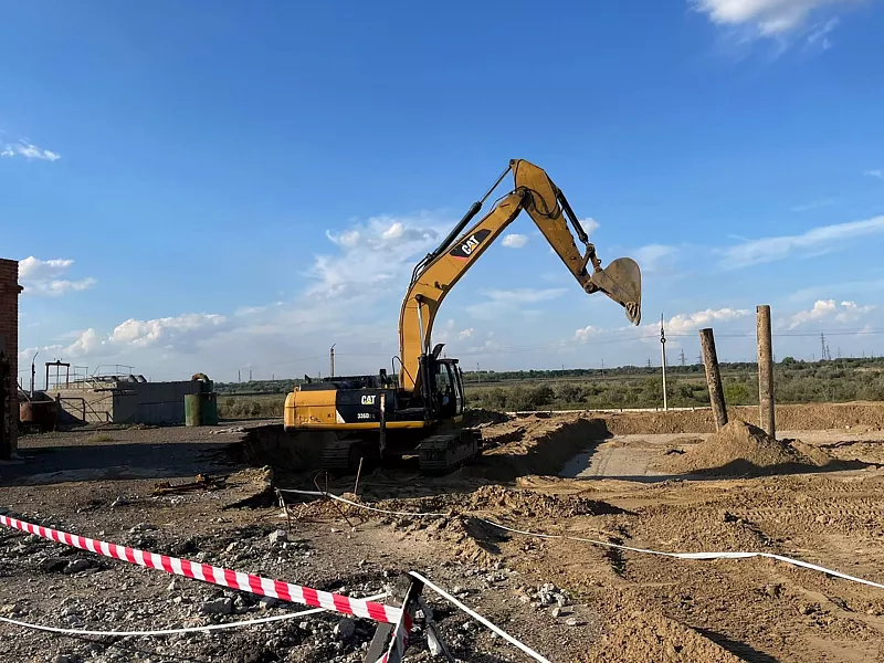 Реконструкция северных очистных сооружений в&nbsp;Астрахани продолжается