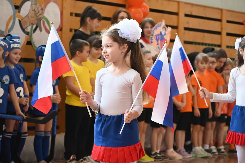В&nbsp;Ленинградской области прошла спортивная эстафета среди дошкольников