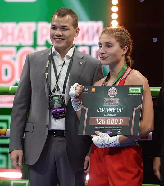 Спортсменка из&nbsp;Приморья стала бронзовым призером чемпионата России по&nbsp;боксу