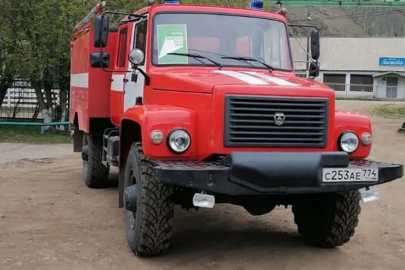 Закаменский лесхоз Бурятии получил новую автоцистерну