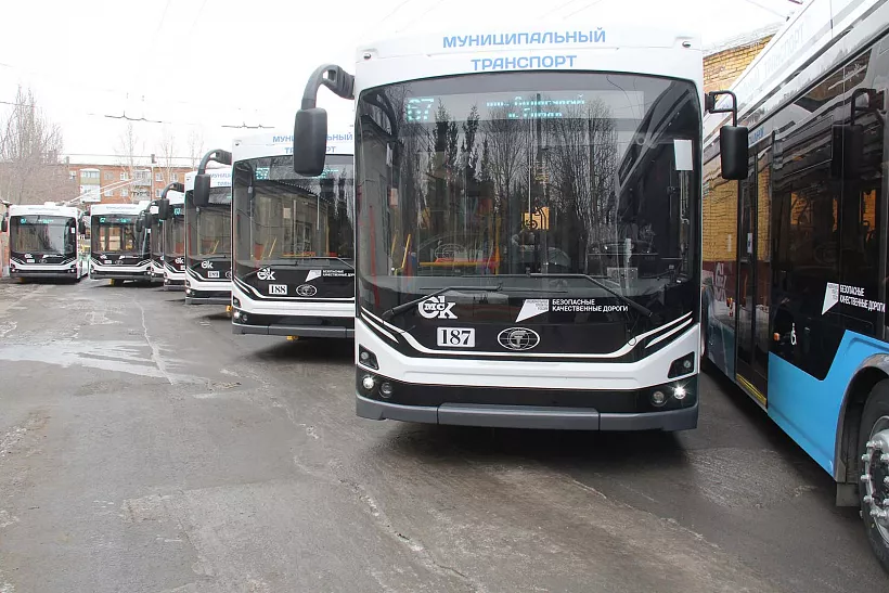 В&nbsp;Омск поступило почти 30&nbsp;новых троллейбусов