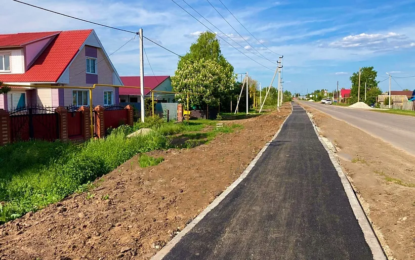 В&nbsp;селах Самарской области благоустроили пять общественных территорий