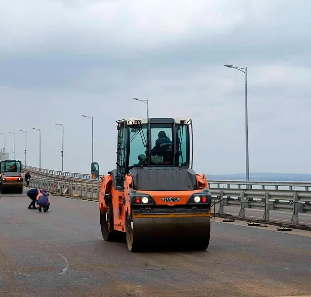 На&nbsp;крымской дороге, ведущей к&nbsp;Херсонской области, обновили мост