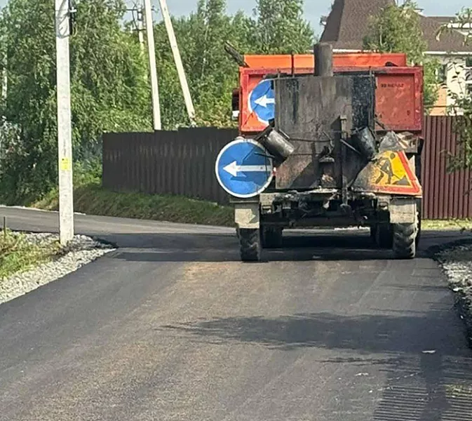 Грунтовую дорогу заасфальтировали в&nbsp;селе Казакевичево Хабаровского края
