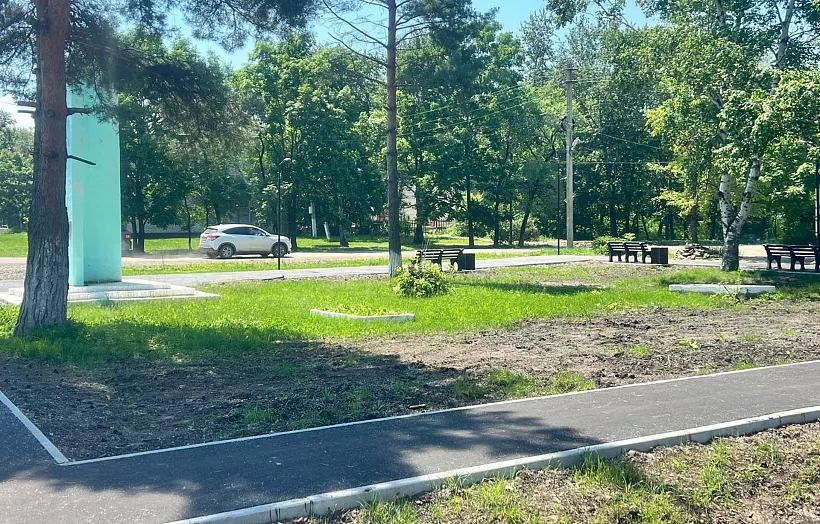Новый сквер появится в&nbsp;городе Бикине Хабаровского края