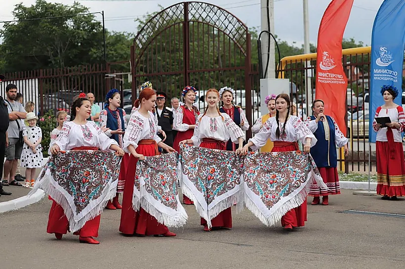 В&nbsp;поселке Верхнебаканском на&nbsp;Кубани прошел казачий слет ГТО