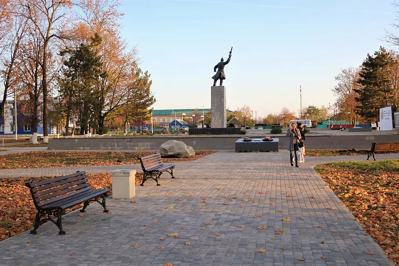 В&nbsp;станице Архангельской на&nbsp;Кубани открыли новый парк