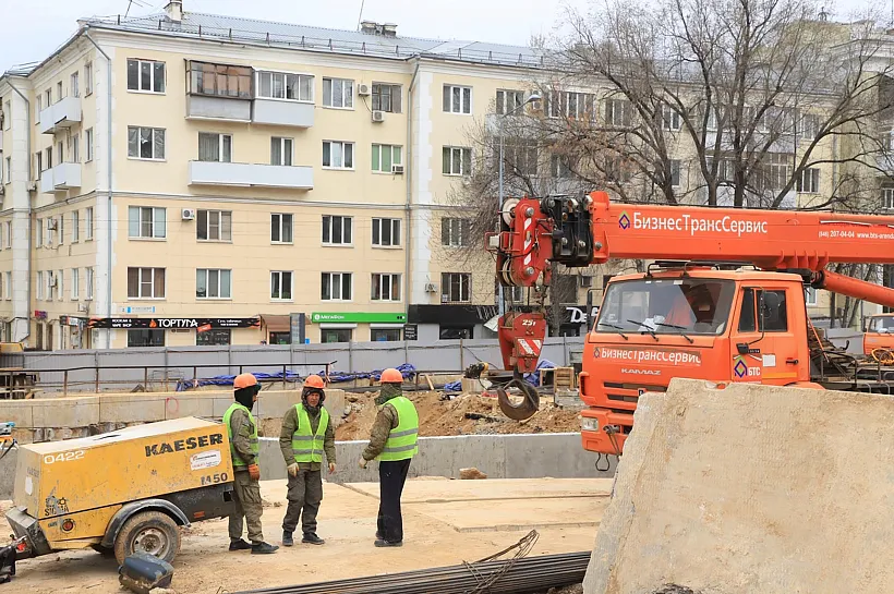 В&nbsp;Самаре идет строительство станции метро &laquo;Театральная&raquo;