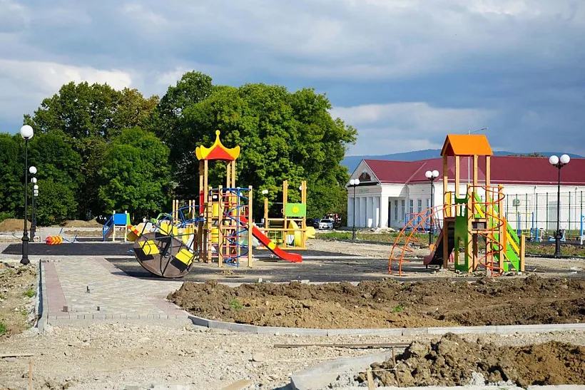 В&nbsp;Новых Полянах на&nbsp;Кубани создают спортивно-развлекательный комплекс