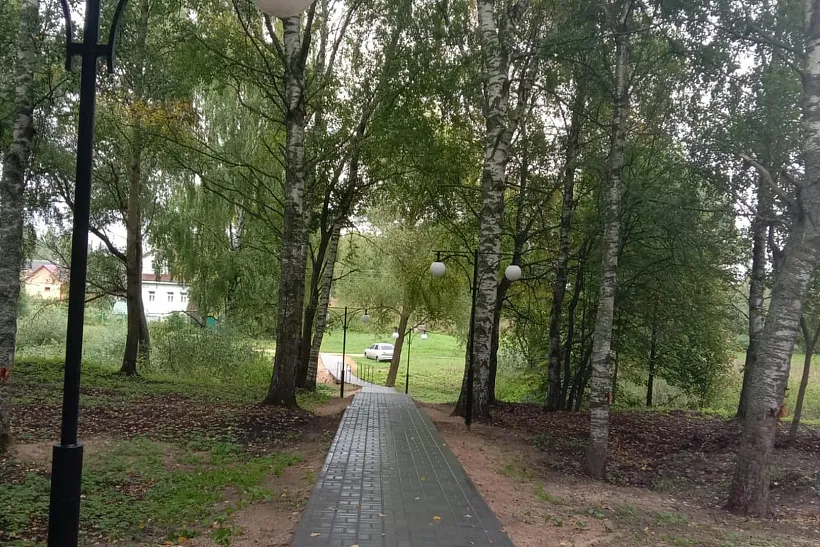В&nbsp;деревне под&nbsp;Ярославлем благоустроили парк Победы