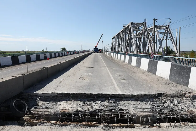 В&nbsp;Астраханской области мост через ерик Бобер отремонтируют к&nbsp;концу лета