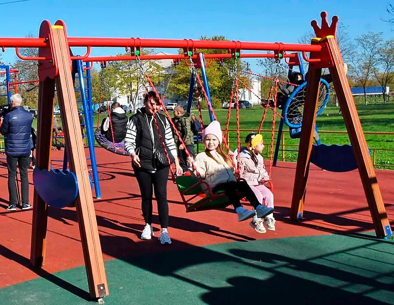 В&nbsp;кубанском селе Архиповском открыли новую спортивно-игровую площадку