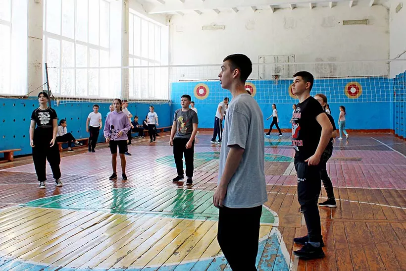 В&nbsp;Хотынецкой средней школе Орловской области отремонтируют спортзал