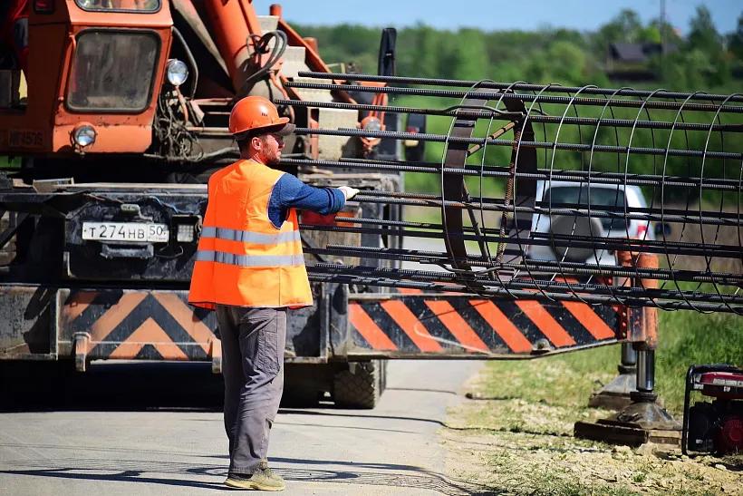 Мост через Оку возводят в&nbsp;деревне Тайное Орловской области