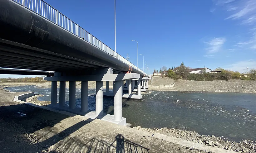 Возле села Ногир в&nbsp;Северной Осетии открыли мост