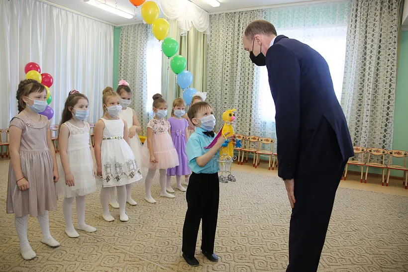 Глава Республики Алтай открыл детский сад в&nbsp;Майме