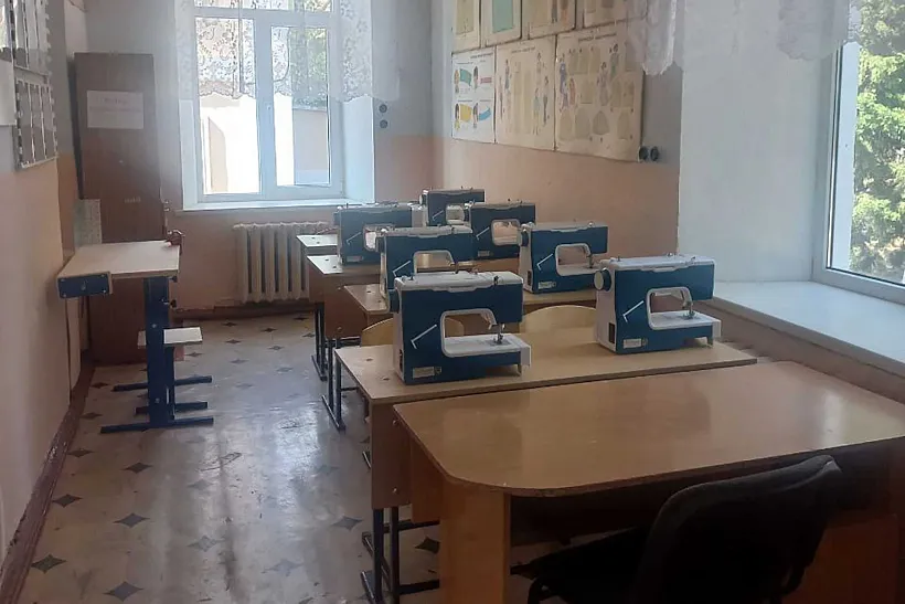 В&nbsp;школе крымского села Веселого оборудовали кабинет технологии