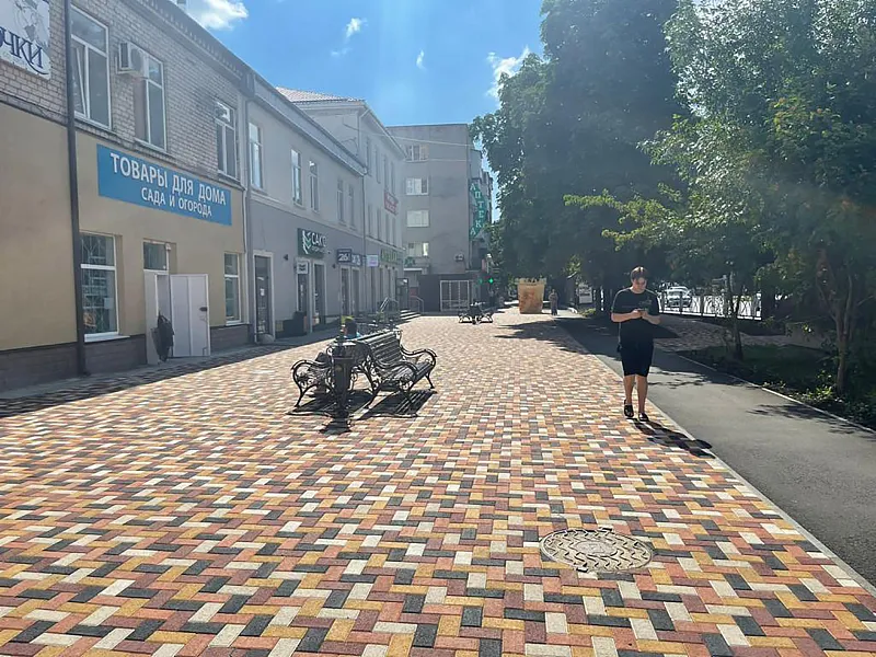 В&nbsp;Ставрополе отремонтировали семь участков городских дорог