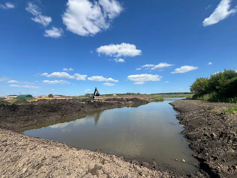 В&nbsp;двух селах Лаишевского района Татарстана расчистят водоемы