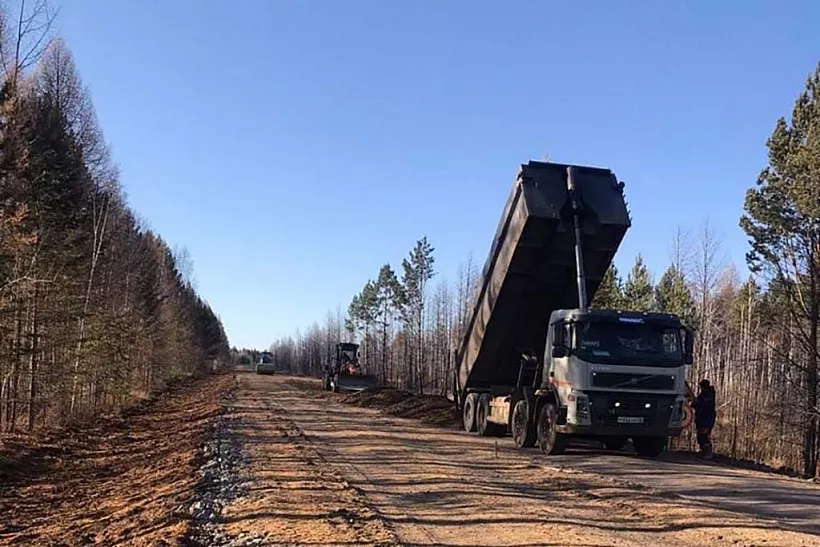 Ремонт дороги к&nbsp;пляжам на&nbsp;Ангаре в&nbsp;Иркутской области завершится в&nbsp;этом году