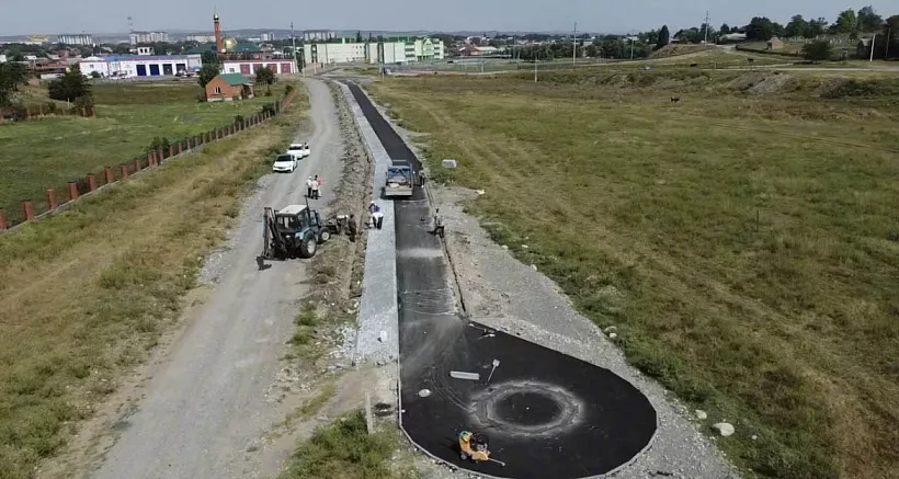 На&nbsp;улице Весенней в&nbsp;Назрани до&nbsp;конца 2023&nbsp;года появится велодорожка