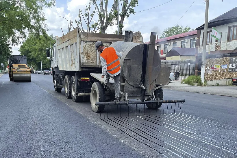 В&nbsp;Назрани отремонтировали дорогу к&nbsp;городской поликлинике