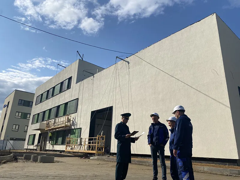 В&nbsp;подмосковных Люберцах завершают строительство станции скорой помощи