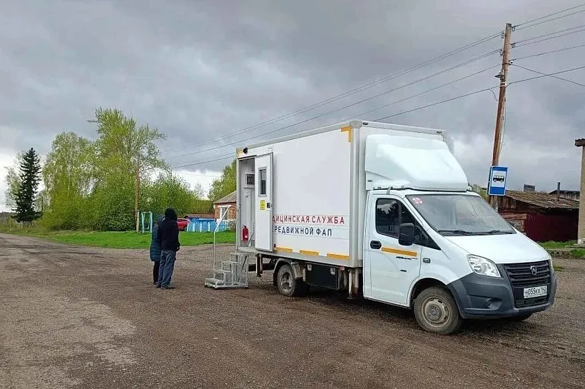 В&nbsp;Кузбассе медики провели выездную диспансеризацию в&nbsp;деревне Знаменке