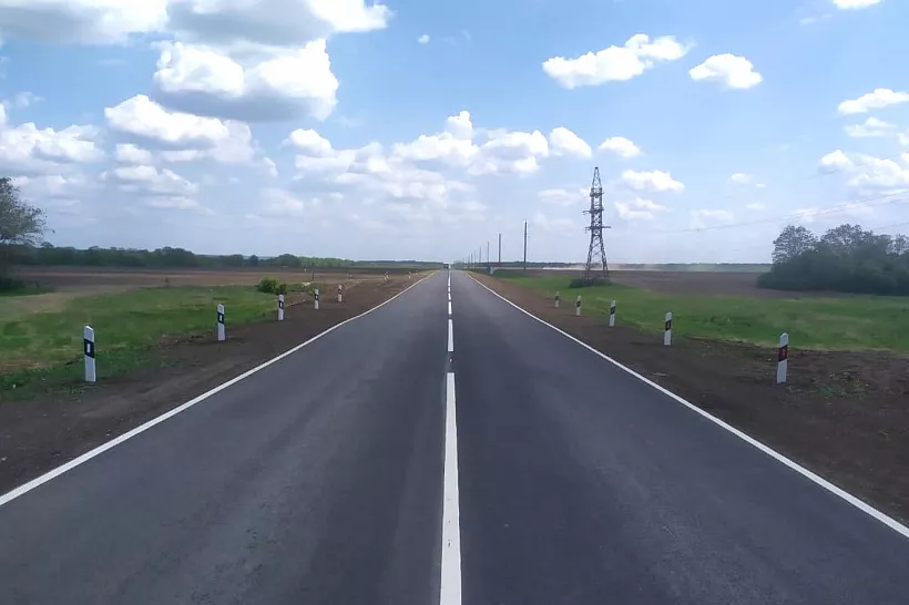 В&nbsp;Ростовской области отремонтировали участки трассы, ведущей в&nbsp;ЛНР