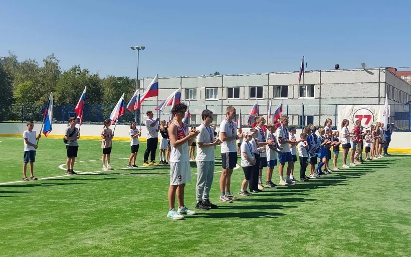 На&nbsp;территории гимназии в&nbsp;Тольятти открыли многофункциональную спортплощадку
