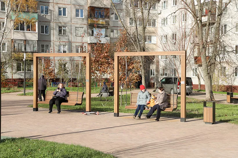 В&nbsp;Туле благоустроили общественное пространство
