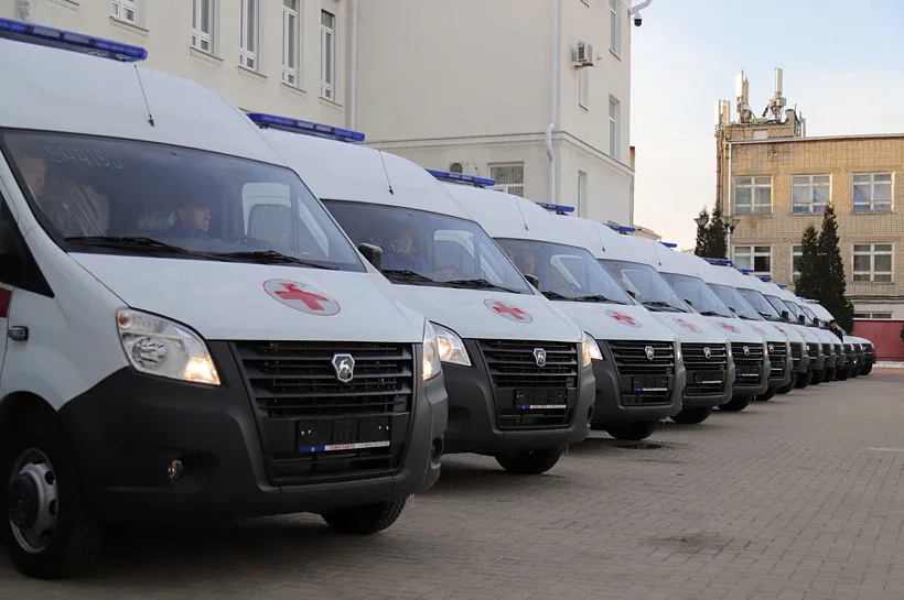 Медучреждения Рязанской области получили новые автомобили