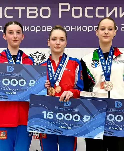 Подмосковные фехтовальщики завоевали 3&nbsp;медали на&nbsp;первенстве России