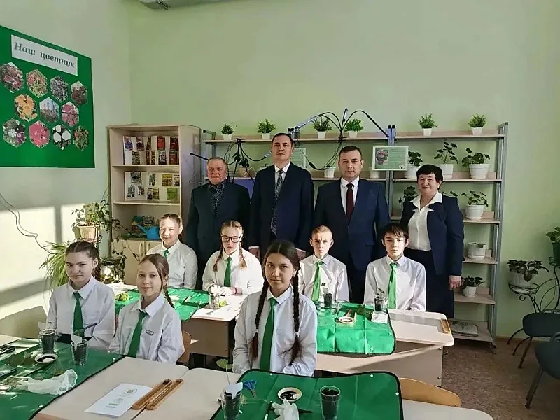 В&nbsp;школе села Новомуллакаево в&nbsp;Башкирии открыли агротехкласс