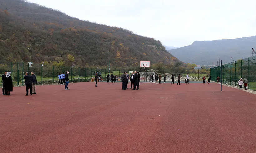 В&nbsp;дагестанском селе Маджалис появилась новая спортивная площадка