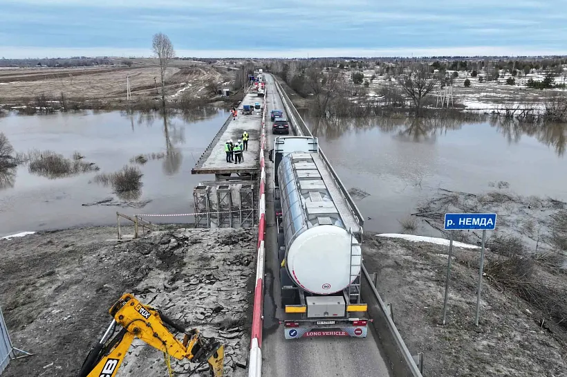В&nbsp;Кировской области отремонтируют мост через реку Немду