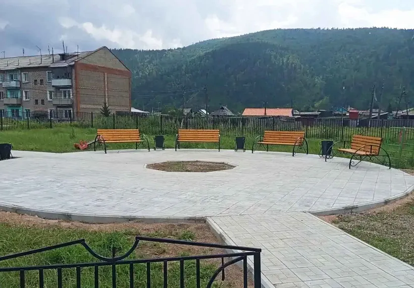 В&nbsp;поселке Татаурово Бурятии обновили общественное пространство