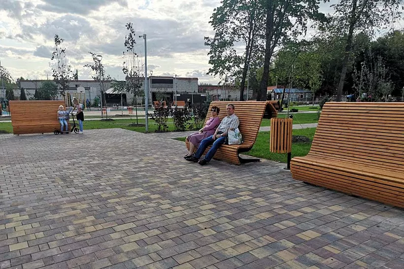 В&nbsp;Электростали благоустроили городской парк