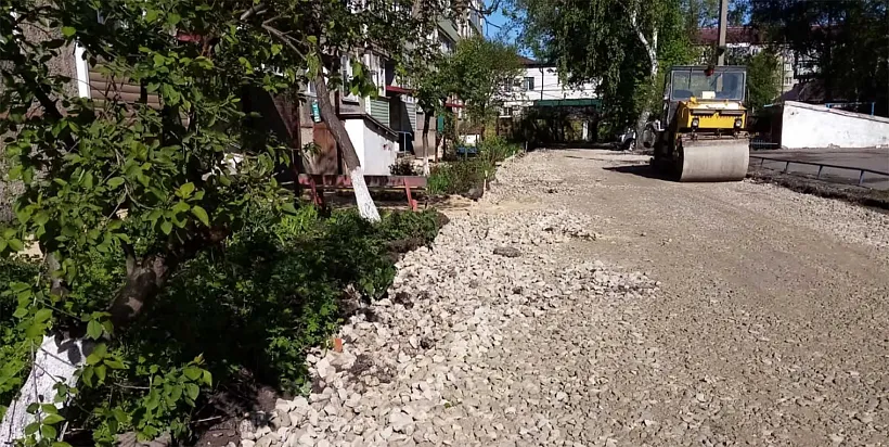 В&nbsp;городе Мичуринске Тамбовской области обновляют дворовые территории