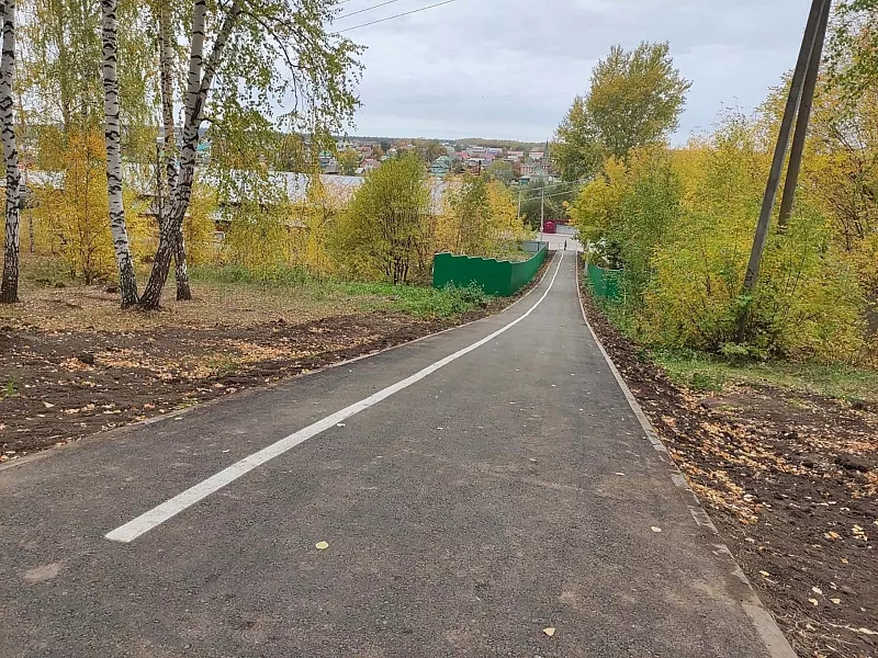 В&nbsp;башкирском селе Верхние Татышлы появилась &laquo;Тропа здоровья&raquo;